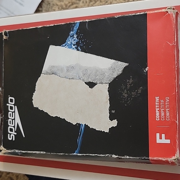 Speedo Women's Swimsuit One Piece Endurance+ Flyback Solid Navy 28 adult - Picture 8 of 11